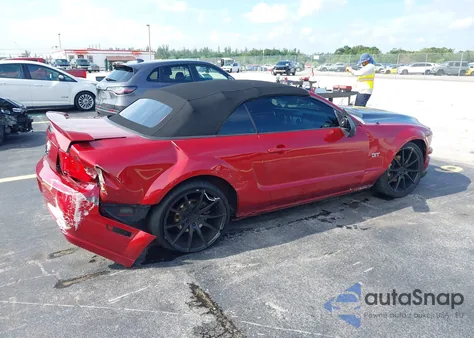 2006 Ford Mustang Gt из США, поврежденный, VIN 1ZVFT85H665257154